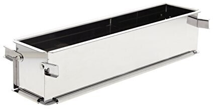 De Buyer Moule à pâté croûte inox Géo forme