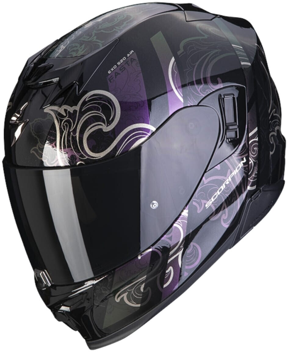 Scorpion Exo-520 Air Fasta noir/violet/or
