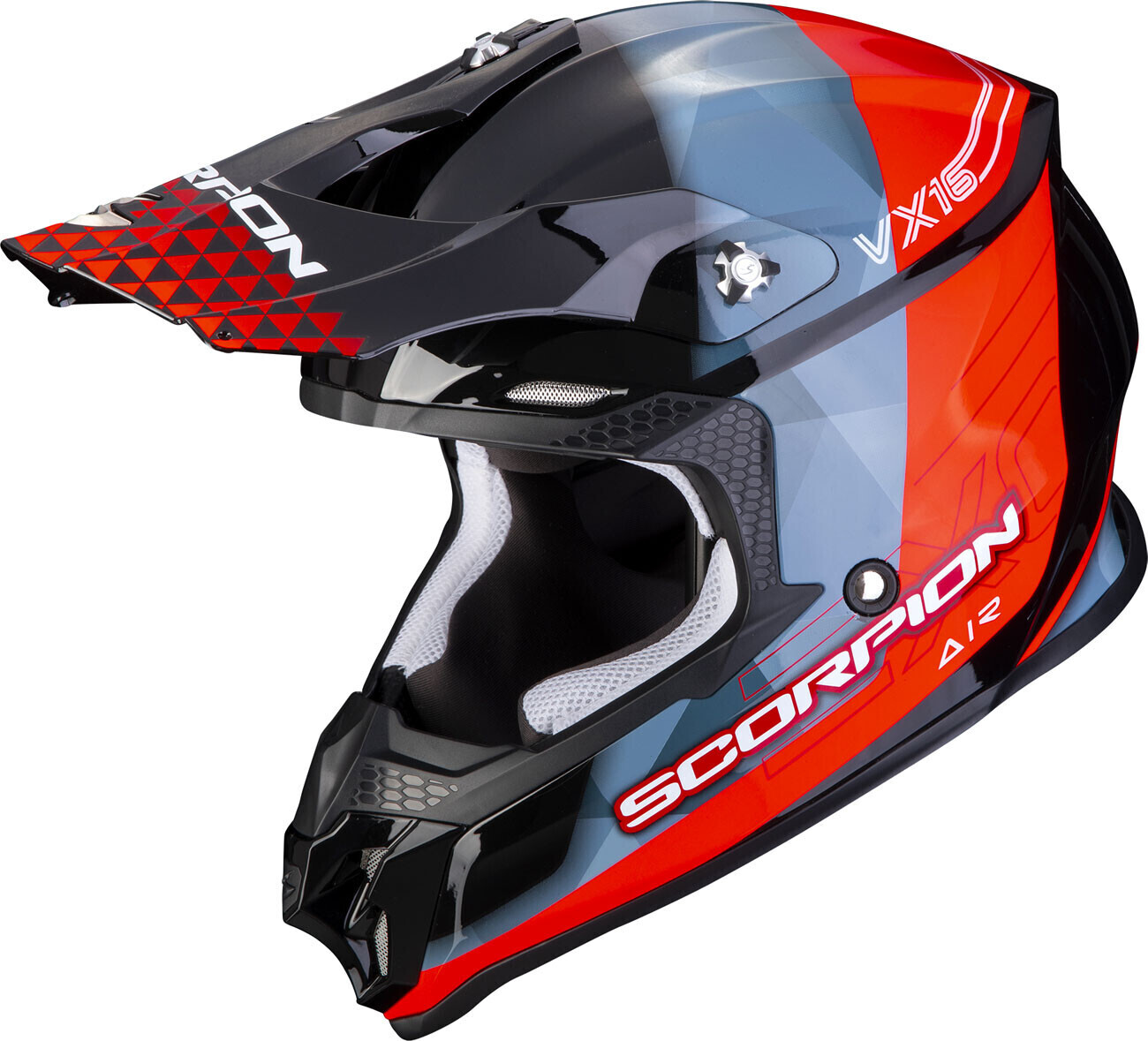 Scorpion VX-16 Air Gem noir/rouge