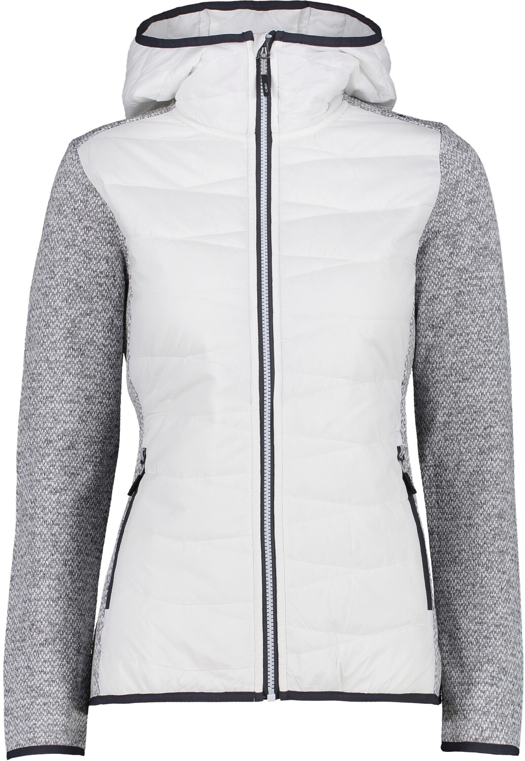 CMP Woman Knittech Hoodie Jacket b.co gesso