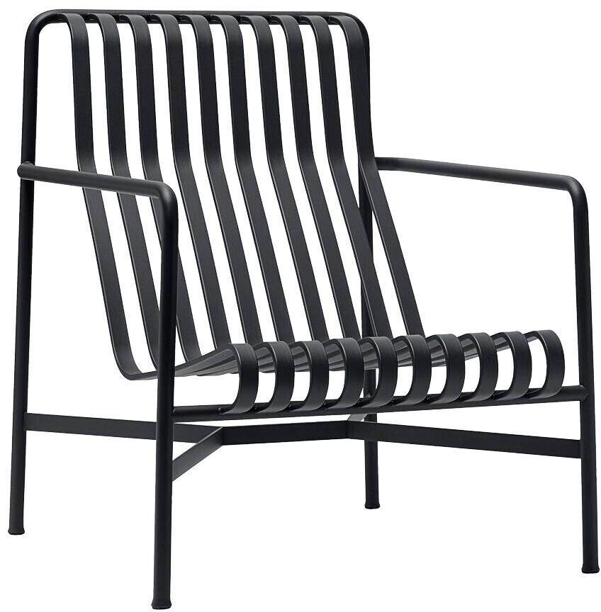 HAY Palissade Lounge Chair High Anthracite