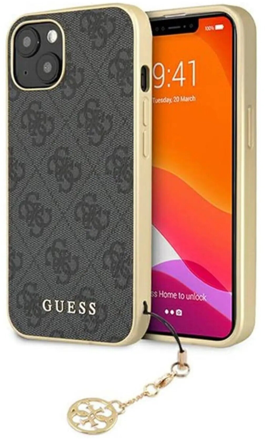 Guess 4G Charms Collection iPhone 13 grey