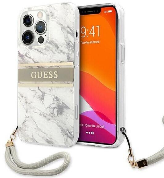 Guess Marble Strap Collection iPhone 13 Pro grey