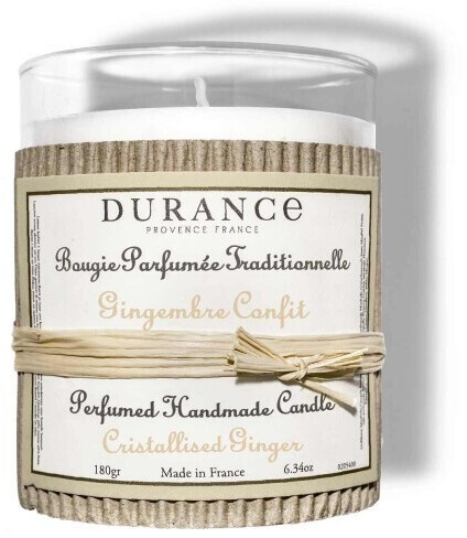 Durance Bougie parfumée gingembre confit