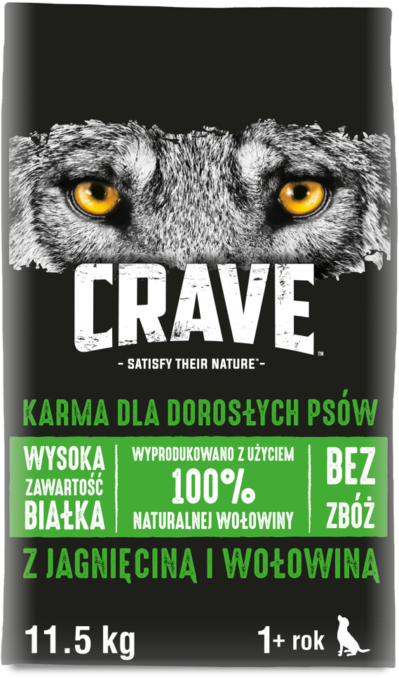CRAVE Adult with lamb & beef 11,5kg