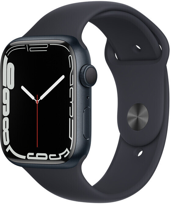 Buy Apple Watch Series 7 45mm GPS Aluminium Sport band Midnight Blue