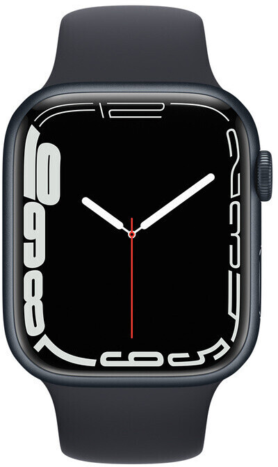 Buy Apple Watch Series 7 45mm GPS Aluminium Sport band Midnight Blue ...