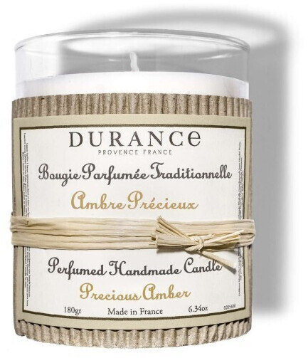 Durance Bougie parfumée ambre précieux