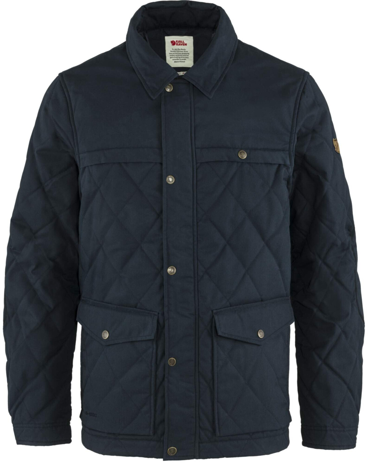 Fjällräven Övik Wool Padded Jacket (84127) dark navy