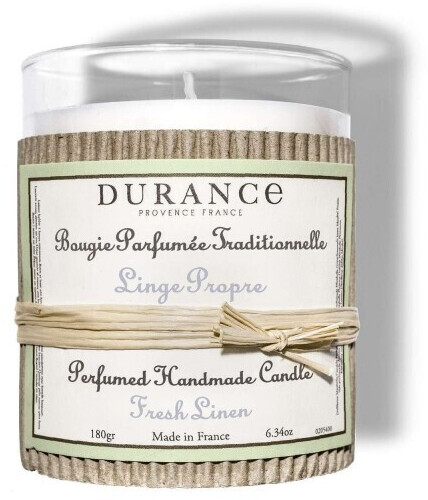 Durance Bougie parfumée linge propre