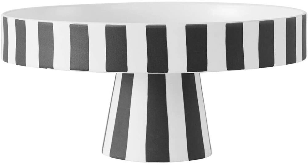 OYOY Toppu Tray Black White 20x9 cm