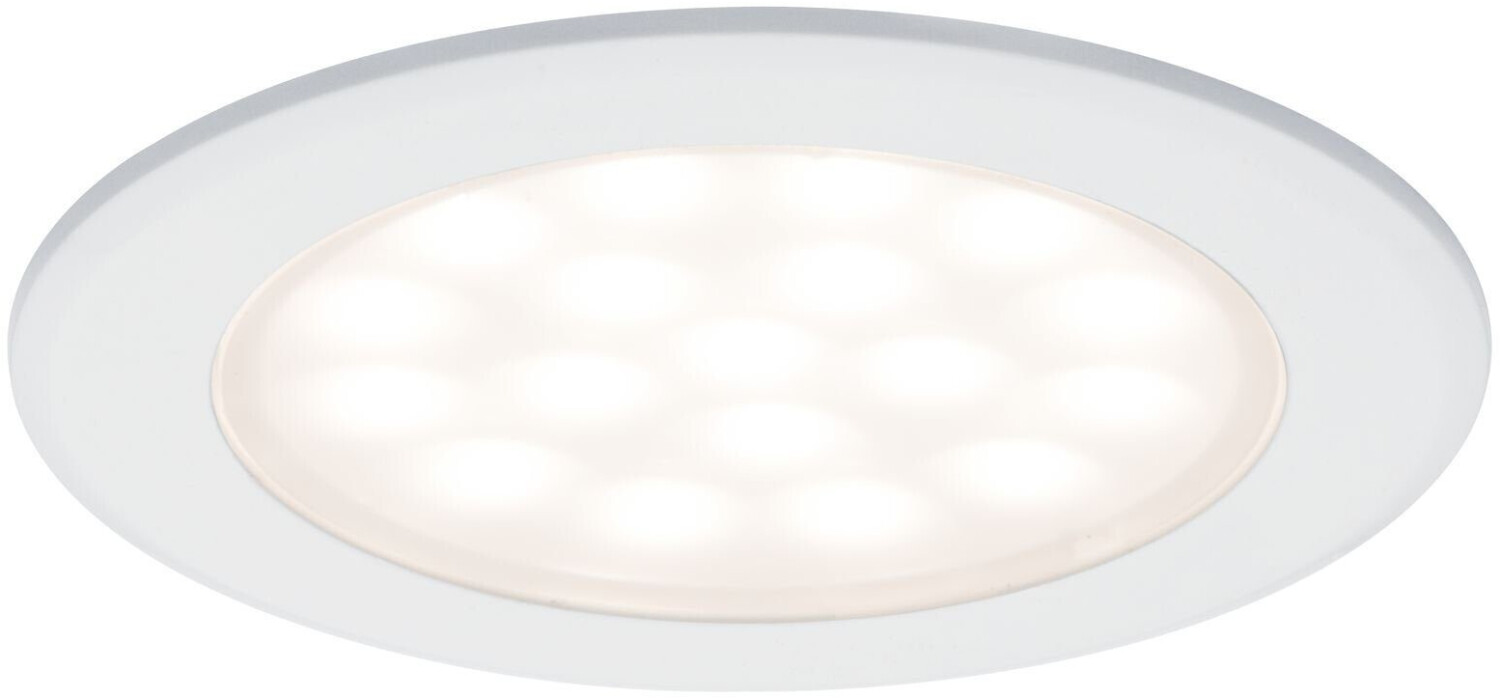 matt (99921) Weiß ab € LED bei Möbeleinbauleuchte | rund Paulmann Preisvergleich 2er-Set 2x2,5W Einbaustrahler 21,58