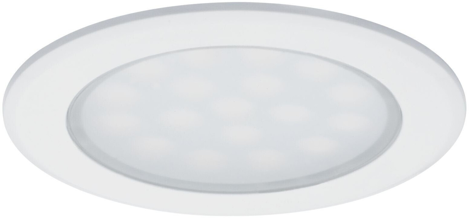 Möbeleinbauleuchte matt 2x2,5W ab 21,58 | (99921) Paulmann rund LED Preisvergleich Weiß 2er-Set Einbaustrahler bei €