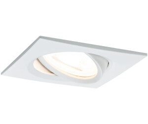 Paulmann LED Einbaustrahler Nova eckig Weiß (93454) Preisvergleich ab € 3x6,5W bei schwenkbar matt 33,59 