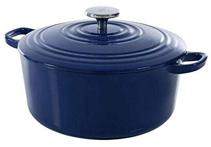 BK Cookware Bourgogne Cocotte en Fonte - Bleu Royal Ø28 cm