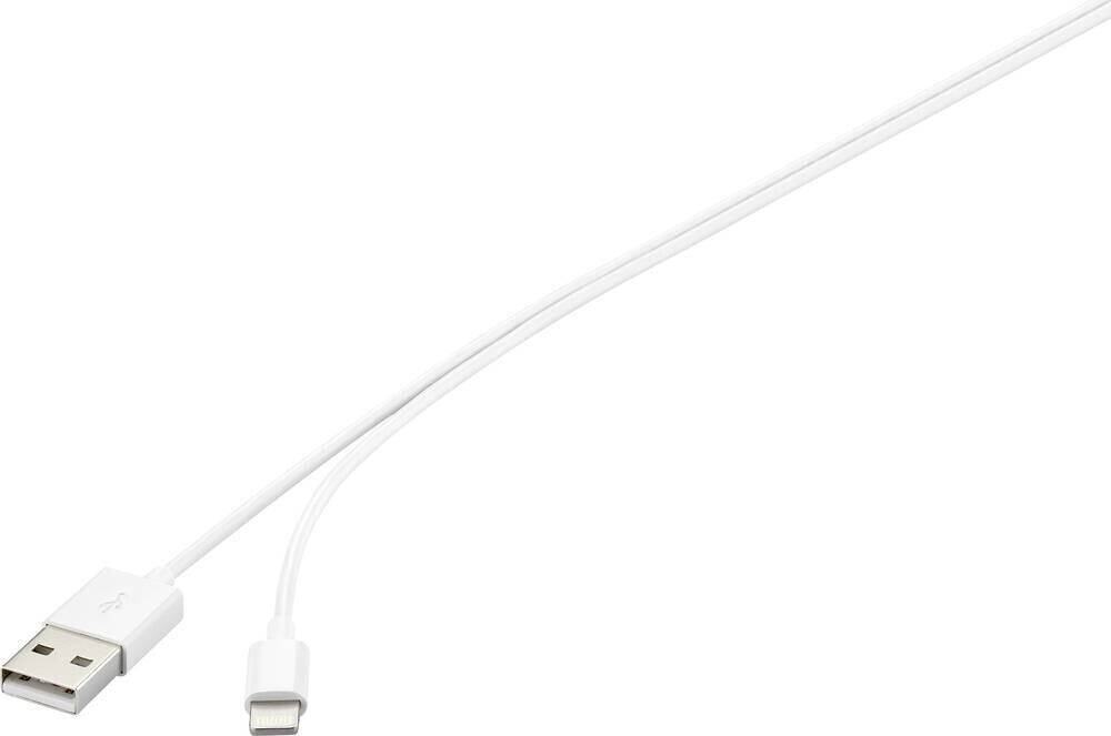 BASEtech Lightning Cable 1m White