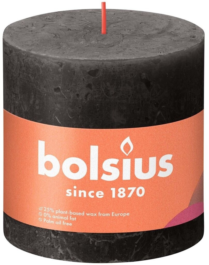 Bolsius Rustic 100/100mm stormy grey