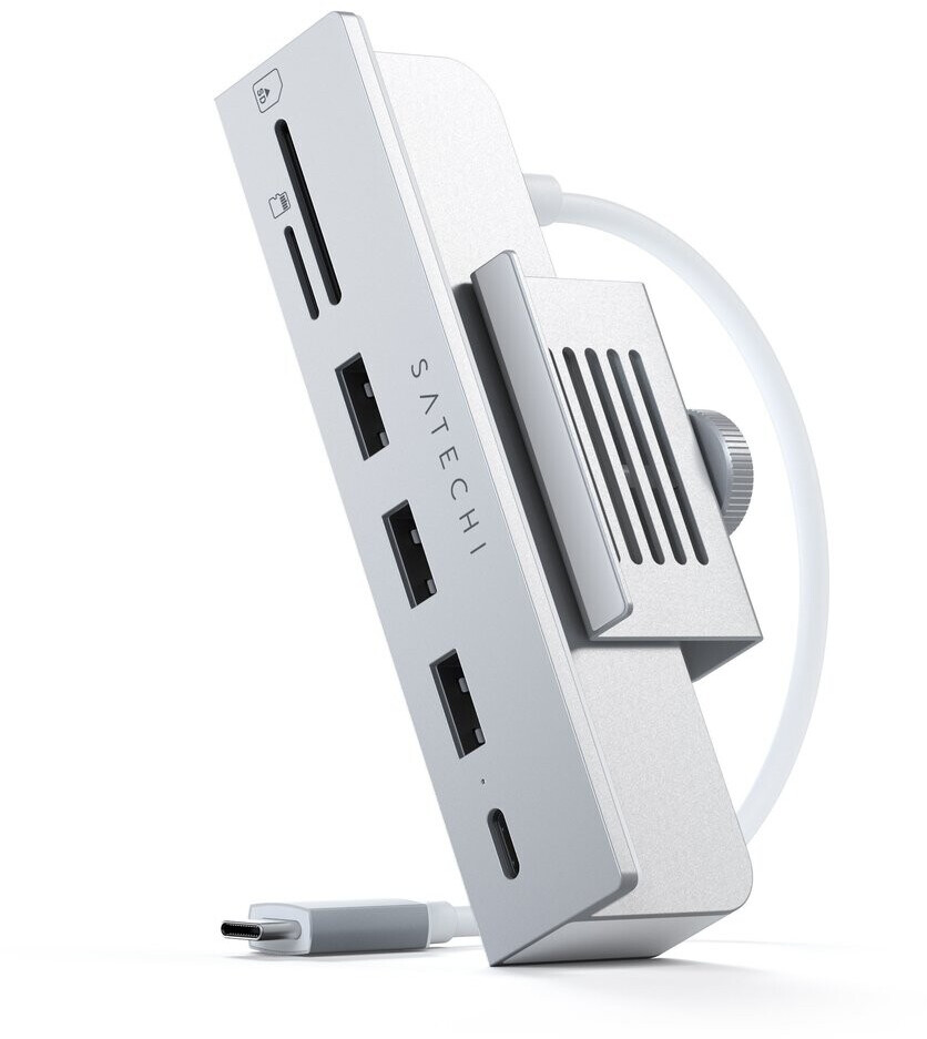 Satechi USB-C Clamp Hub 24 iMac 2021 Silver