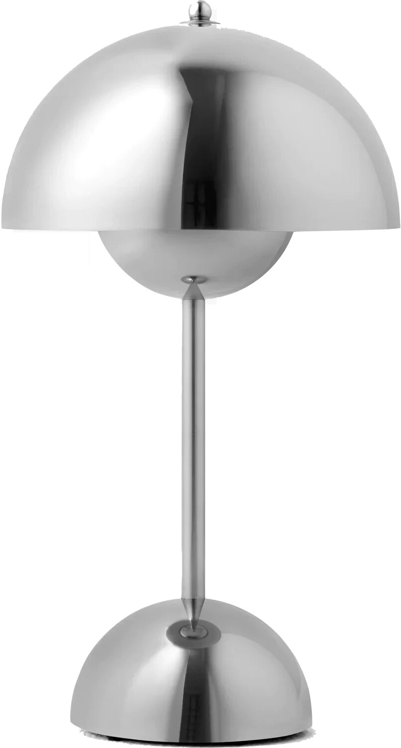 &Tradition FlowerPot VP9 Akku Outdoor Chrome