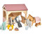 Tender Leaf Toys Horse Stable for Dollhouse (TL8165)