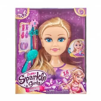 Funville sparkle girlz styling head sales