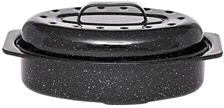 Daubière roaster graniteware 29,5 cm