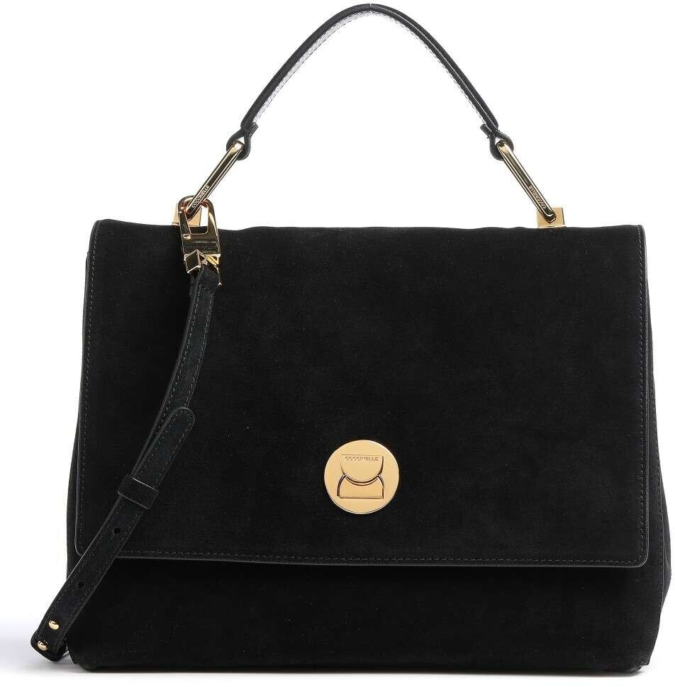 Coccinelle Liya Top Handle Medium Suede black (E1ID1180101)