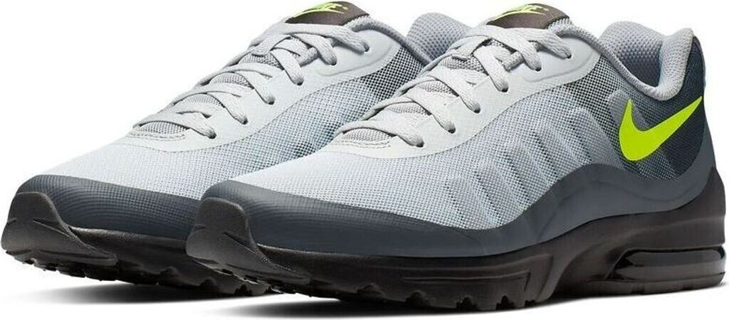 Air max invigor print mens trainers grey/volt new arrivals