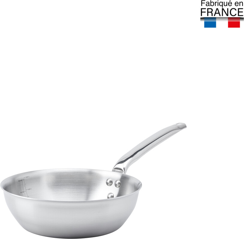 De Buyer Alchimy sauteuse bombée