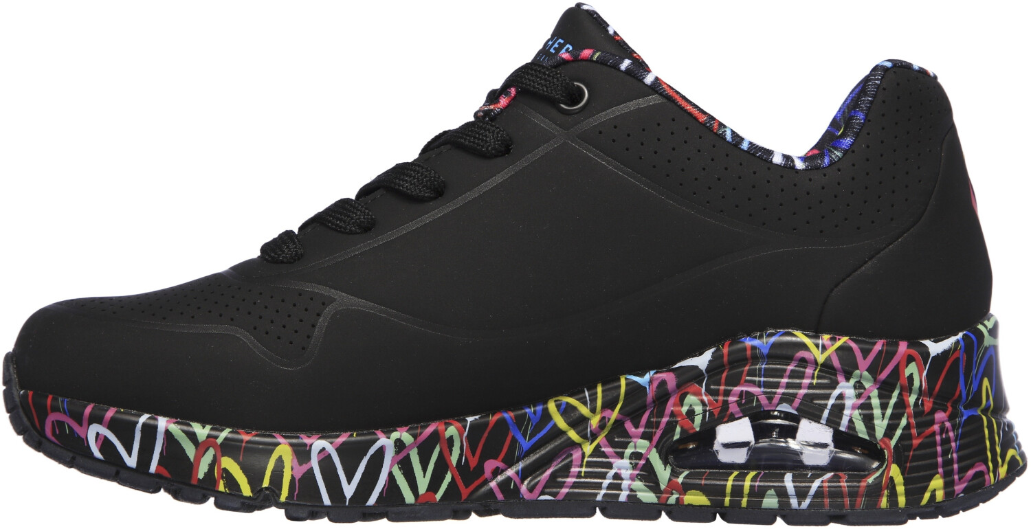 Skechers x JGoldcrown: Uno - Loving Love black