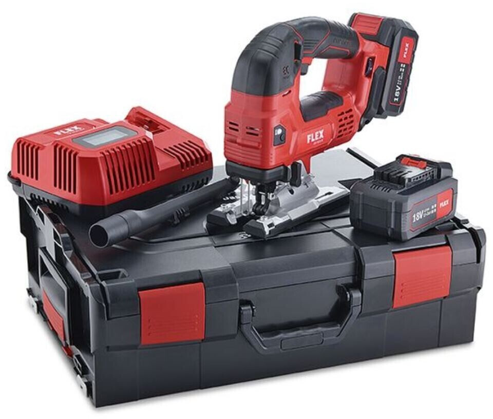 Flex-Tools JSB 18.0-EC Set (2x 5,0 Ah + L-Boxx)