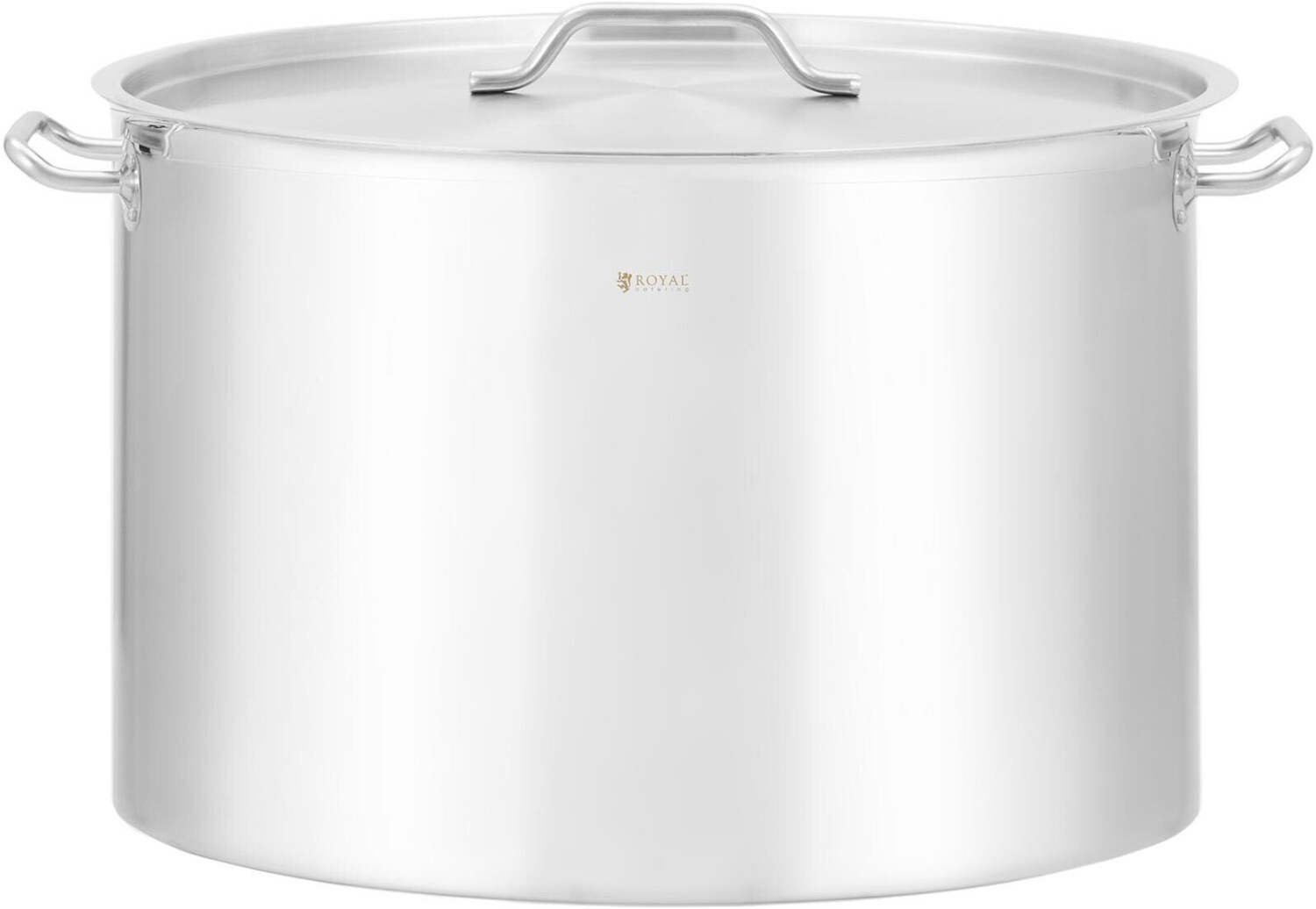 Royal Catering Marmite à induction inox avec couvercle RC-SSP83