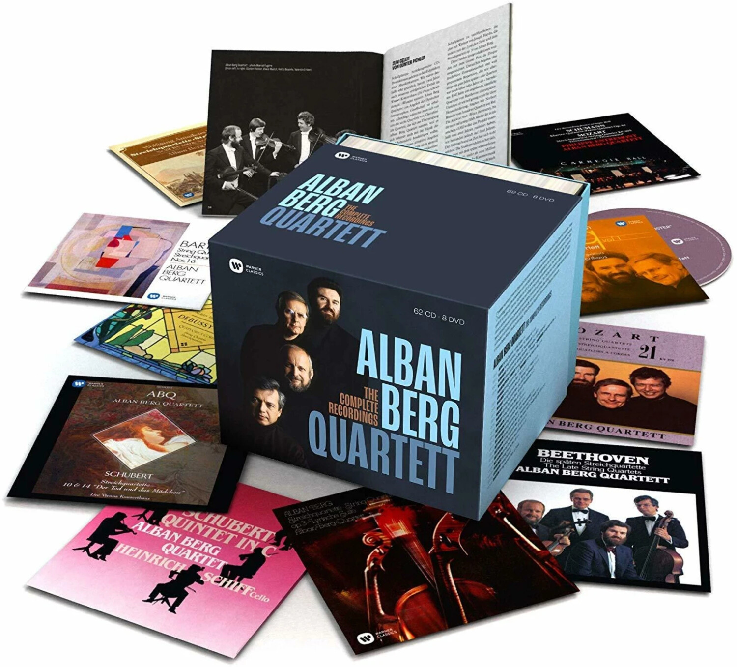 Alban Berg Quartet - Alban Berg Quartett:The Complete Recordings (CD + DVD)