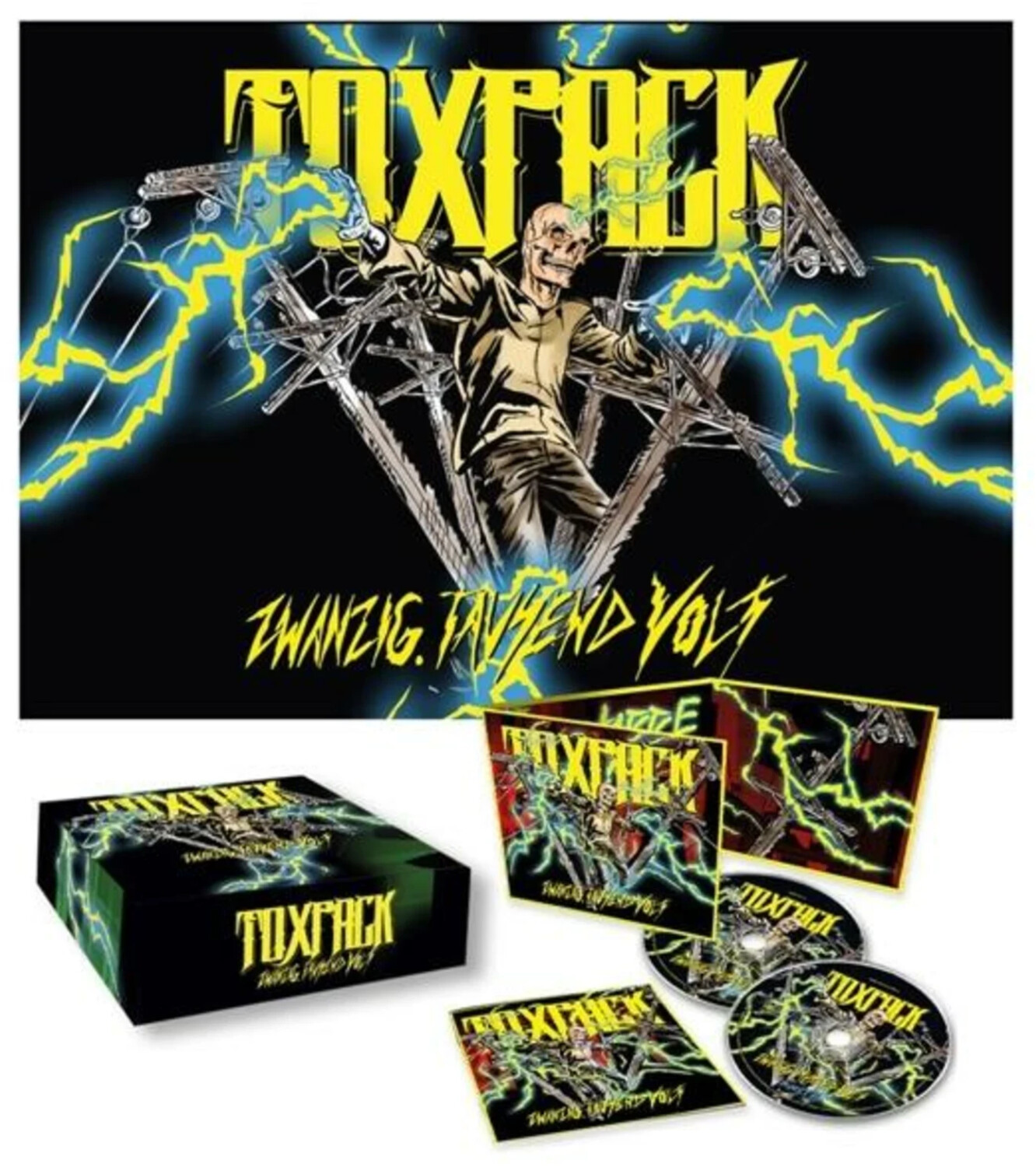 Toxpack - Zwanzig.Tausend Volt (Limitierte Edition Toxpack) (CD)