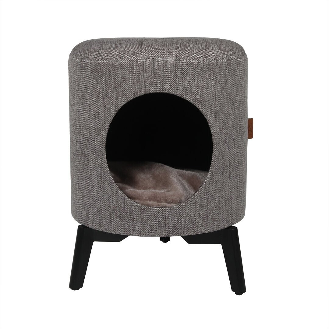 D&D Home Cat Cave Louis Taupe