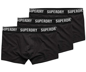 Superdry Pack 3 calzoncillos bóxer algodón orgánico Tallas XL