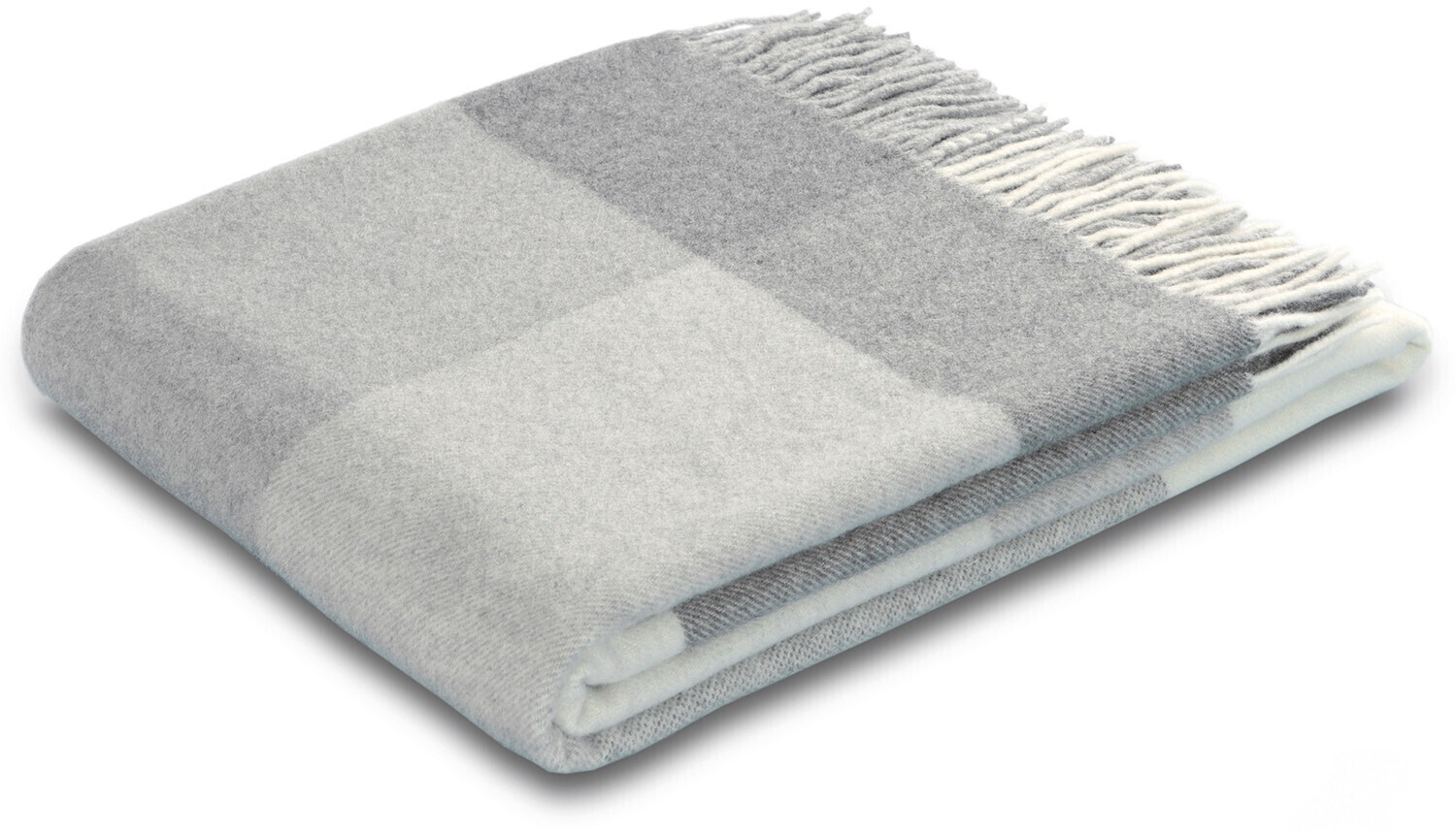 Biederlack Plaid Soft Impression 130x170cm silver-colored natural
