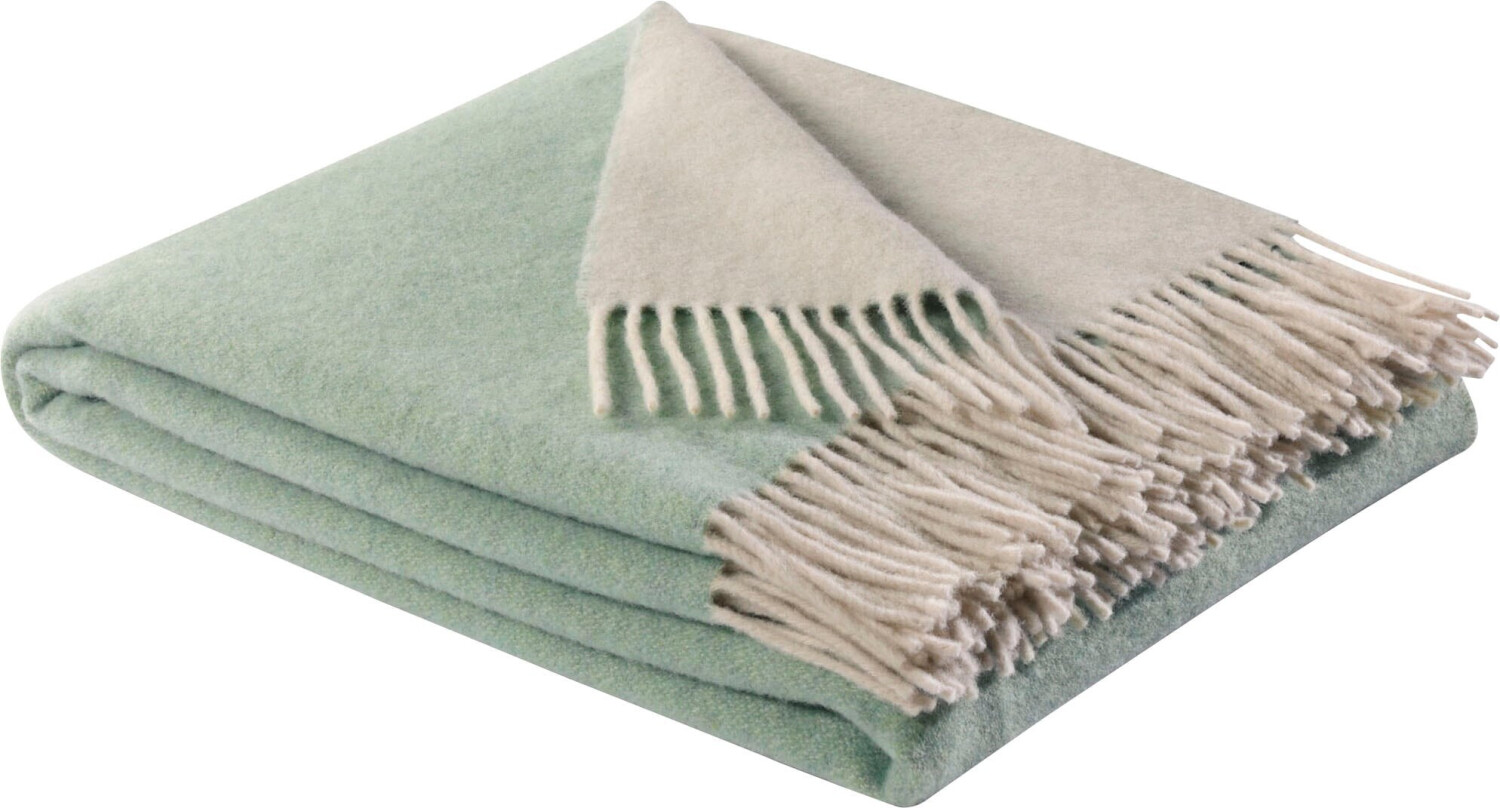Biederlack Plaid Soft Impression 150x200cm sage cream