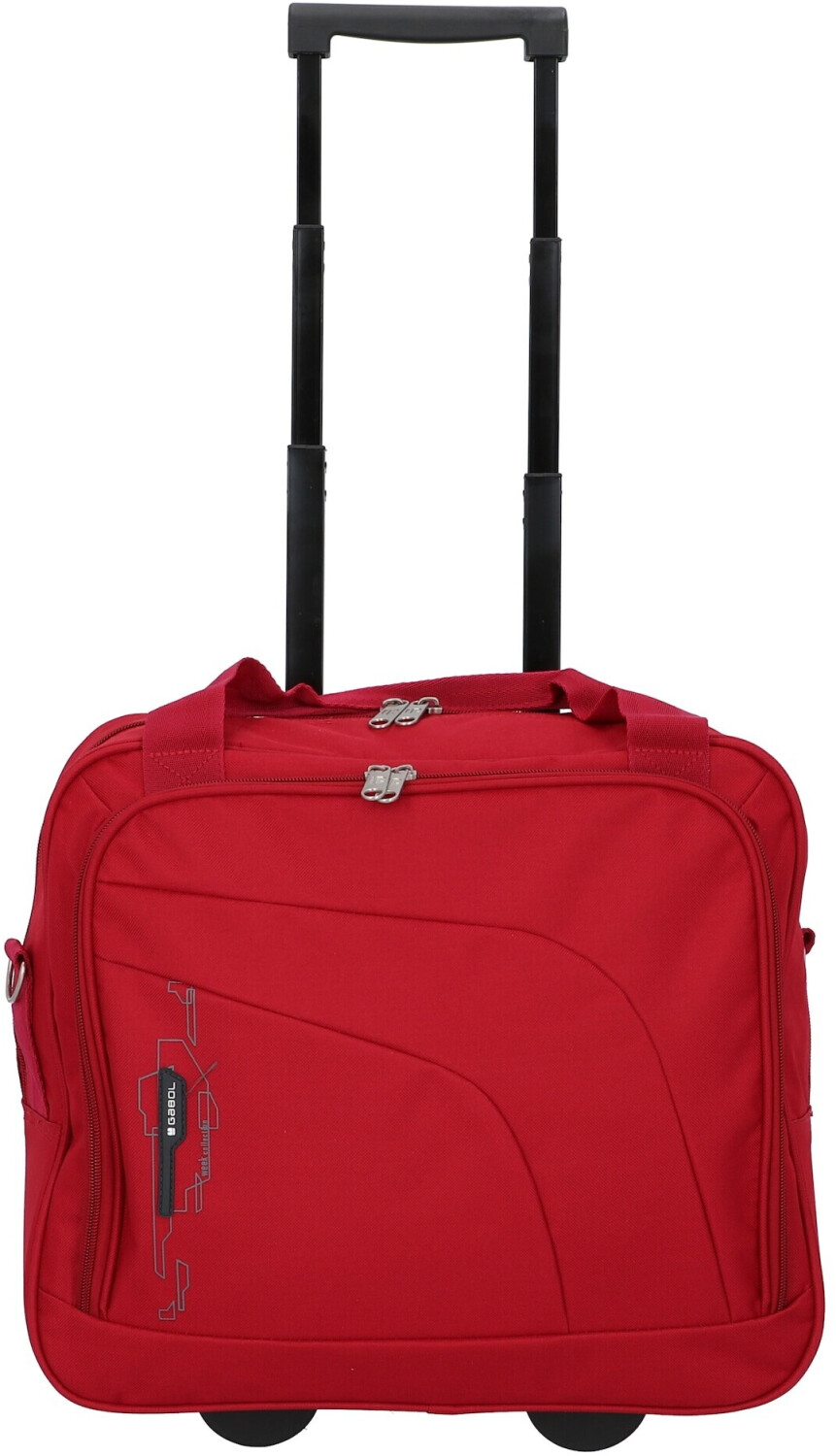 Gabol Week 2 Wheel Bussiness Trolley (100519) red