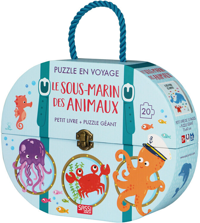 Sassi Junior Le sous-marin des animaux (20 pièces)