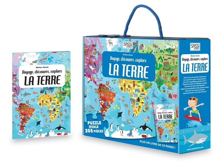 Sassi Junior Voyage Découvre Explore La Terre