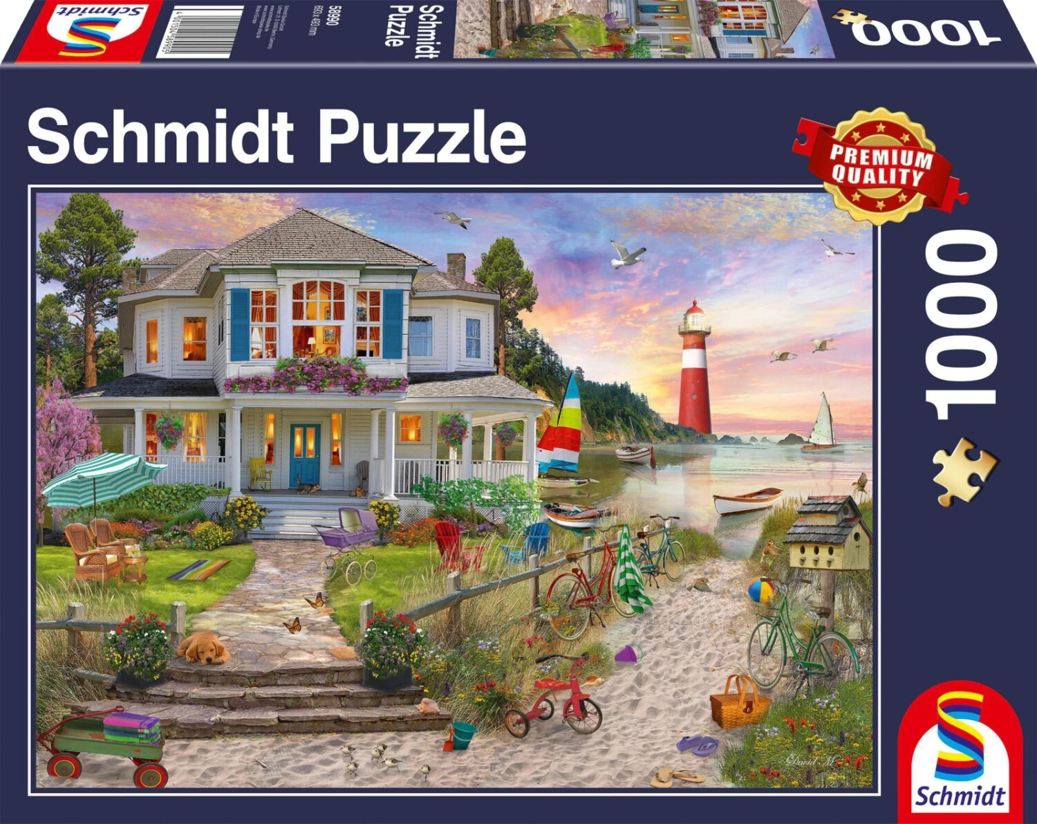 Schmidt The Beach House (1000 pieces)