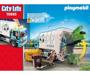 Playmobil Müllwagen Müllabfuhr Halter für Mülltonne grau    Ersatzteil 