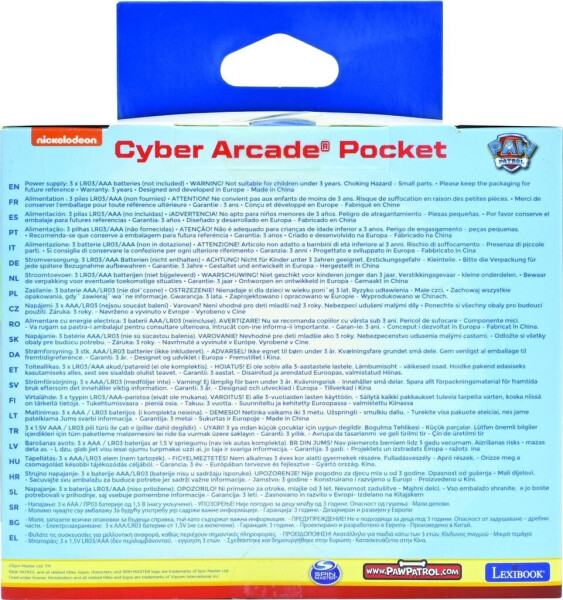 Lexibook Cyber Arcade Pocket JL1895 Paw Patrol, Bild 7