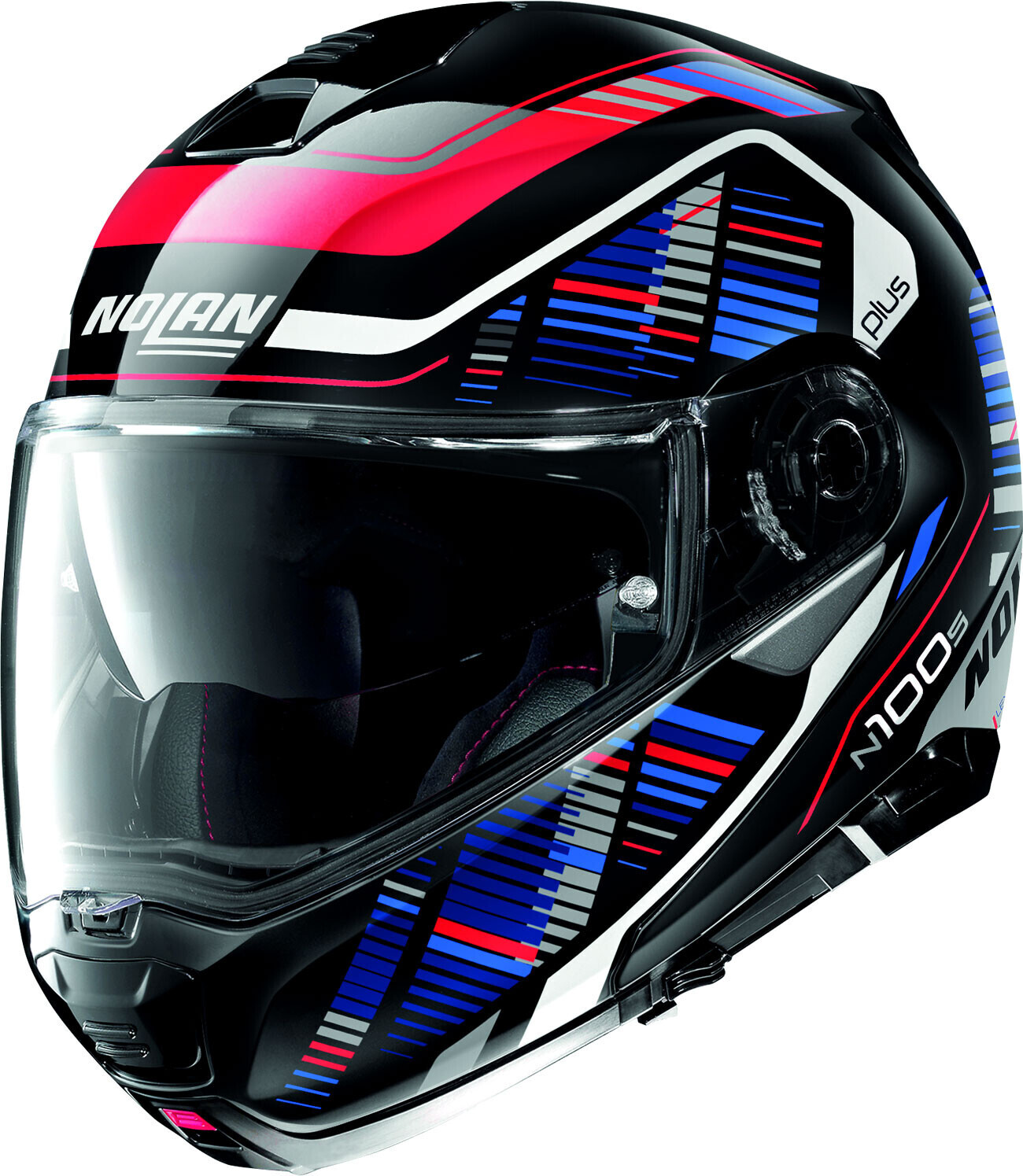 Nolan N100-5 Plus Starboard Glossy Black 48