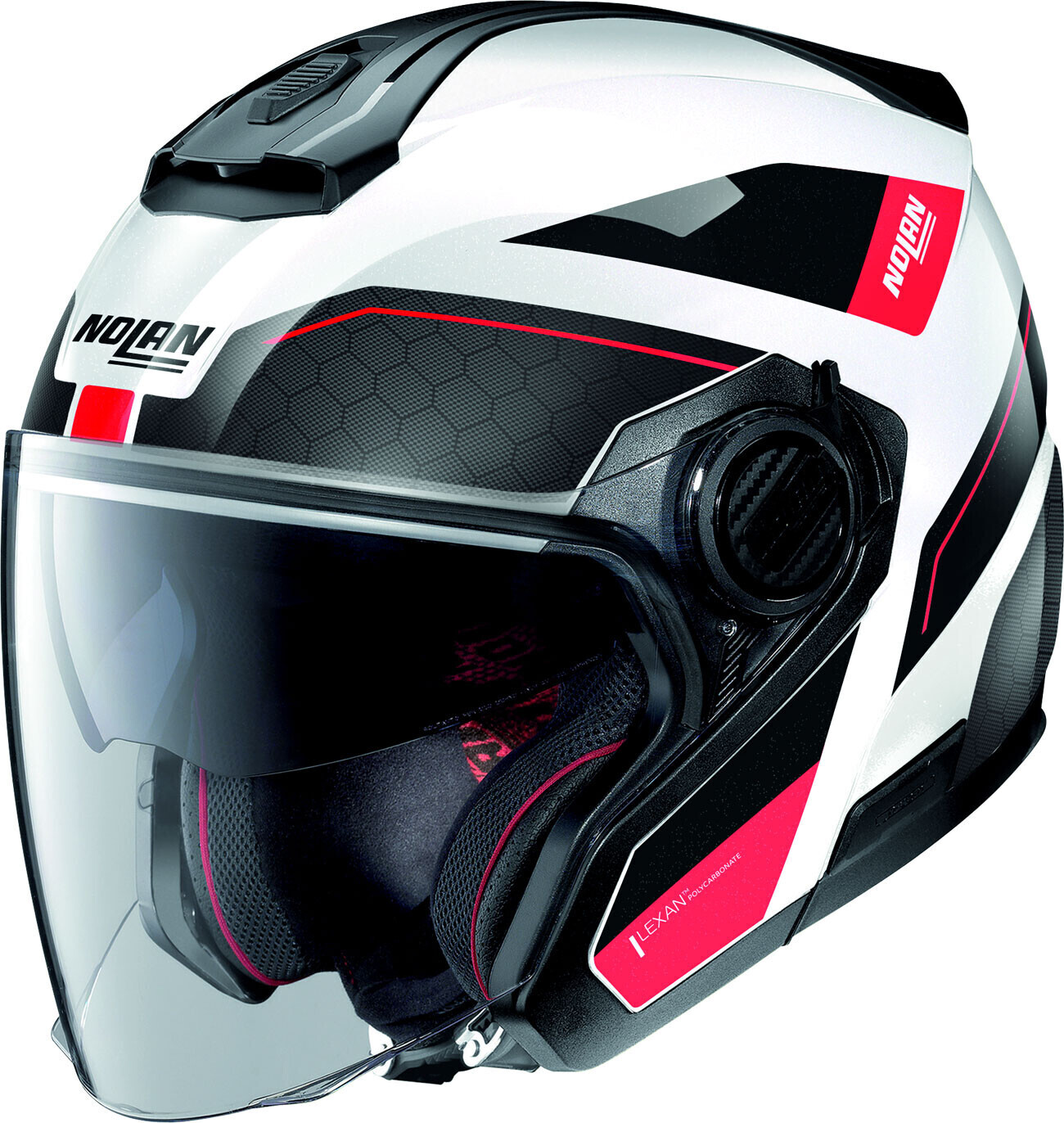 Nolan N40-5 Pivot Metal White 27