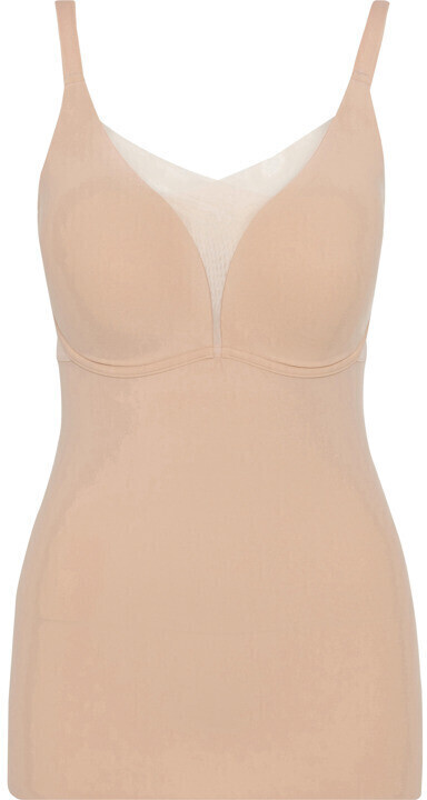 Triumph Shape Smart Top with spaghetti straps neutral beige