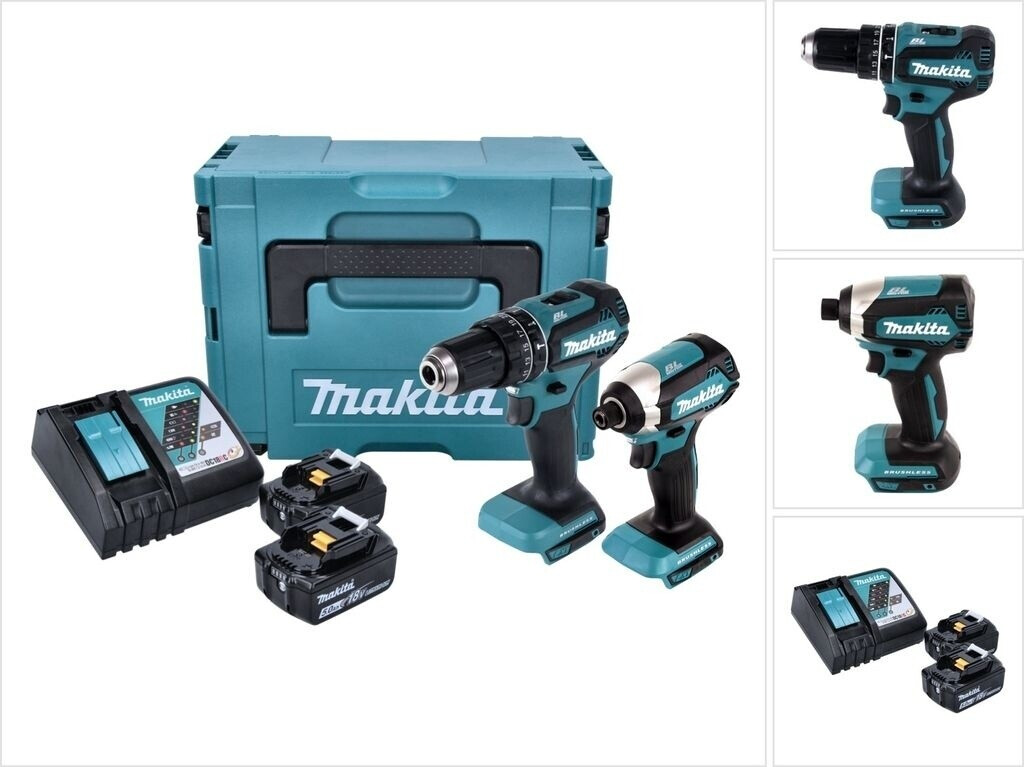 Makita DLX2283TJ (DHP485 + DTD153)