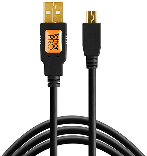 Tether Tools TetherPro USB 2.0 to Mini-B 5-Pin 0,3m black