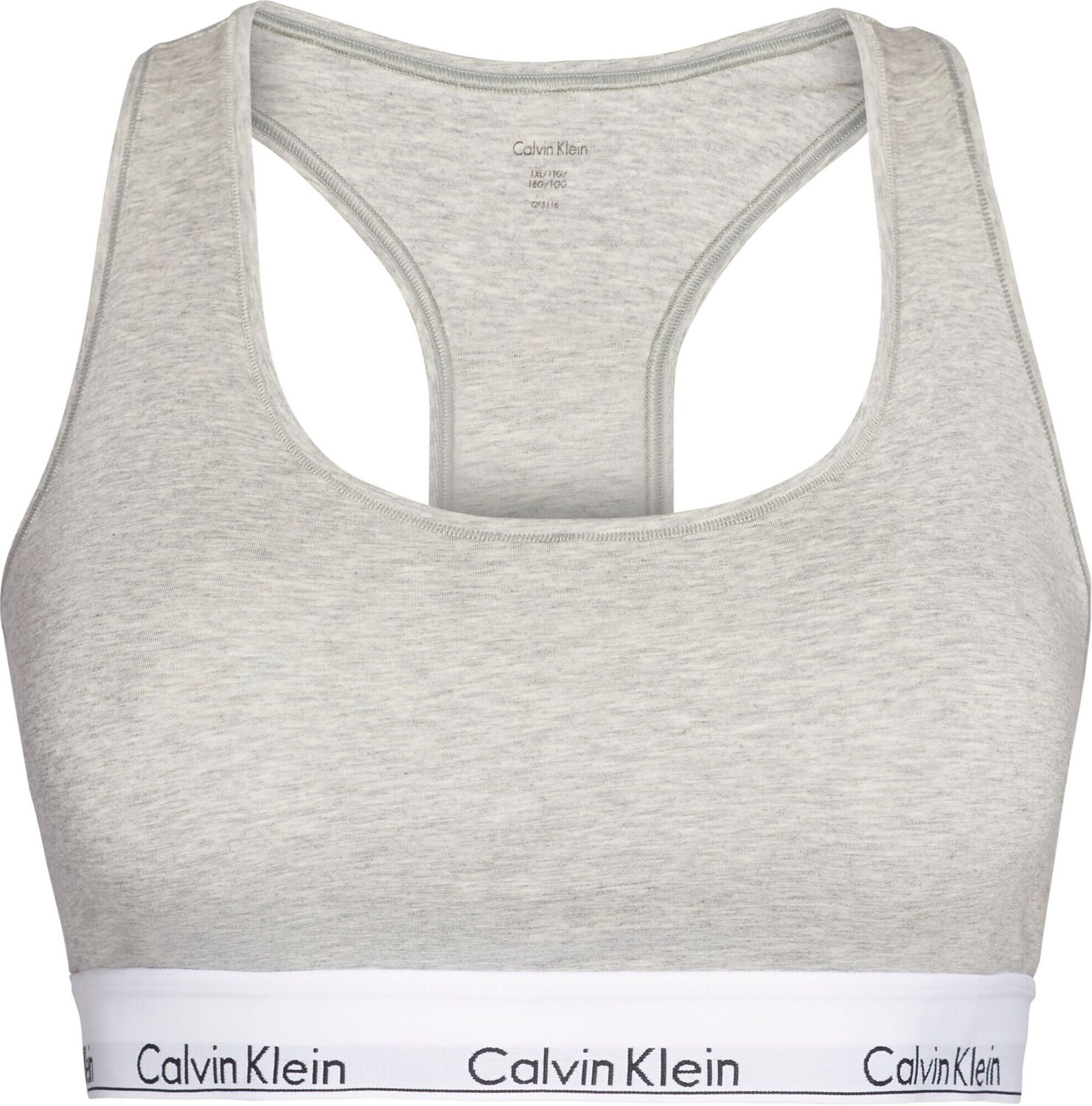 Buy Calvin Klein Modern Cotton Bralette Plus Size from £19.99 (Today) –  Best Deals on